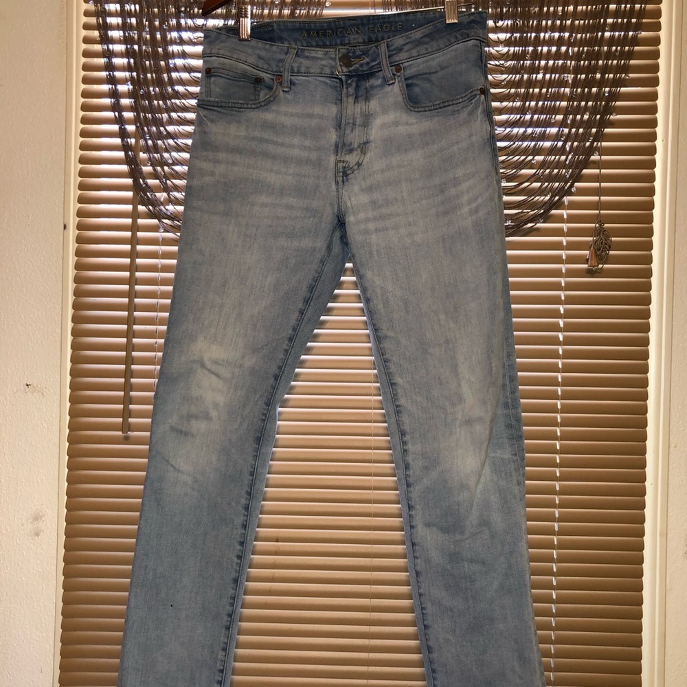 AmericanEagle Men Light Blue Jean 32x32